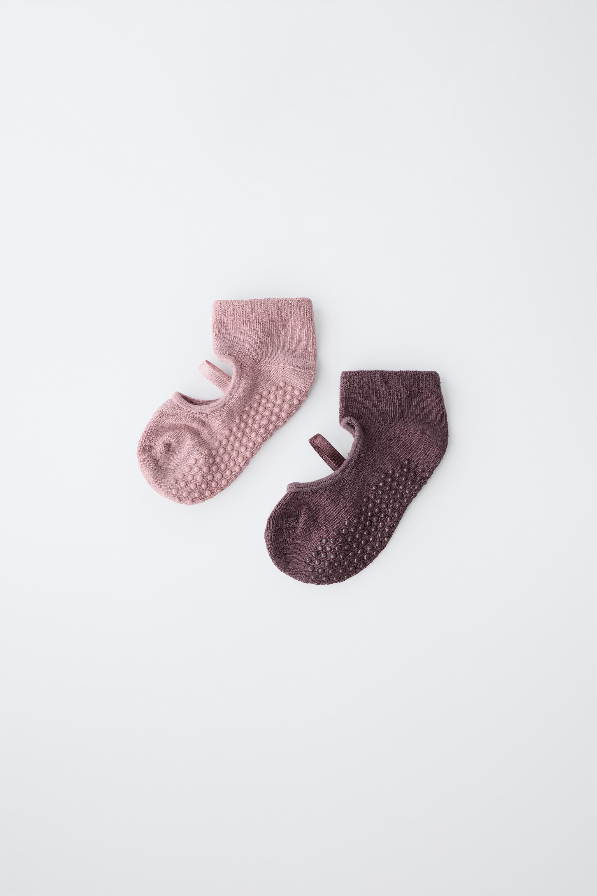 TWO-PACK ANTI-SLIP ANKLE SOCKS